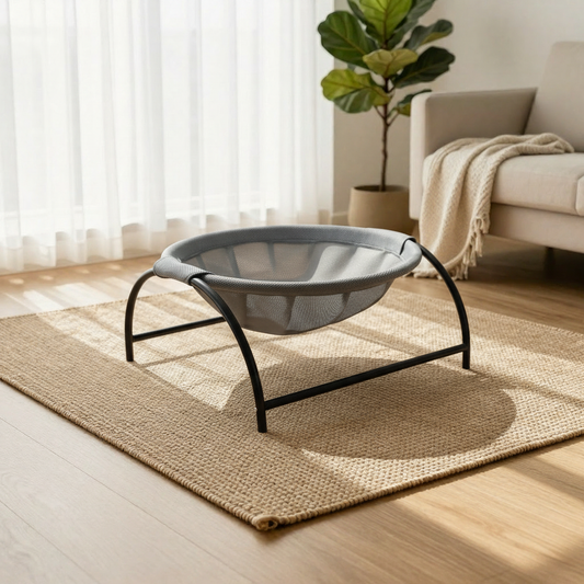 🐾 Pawzenni™ Verhoogde Comfort Kattenmand