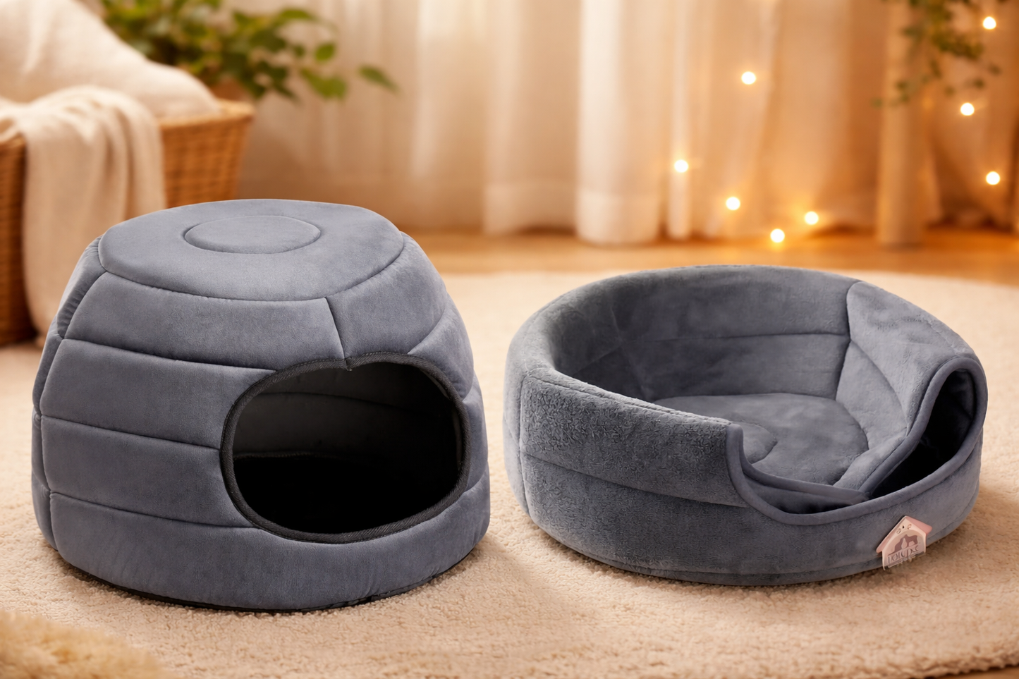 🐾 Pawzenni™ Comfortabele Katten- & Hondenmand (2-in-1)