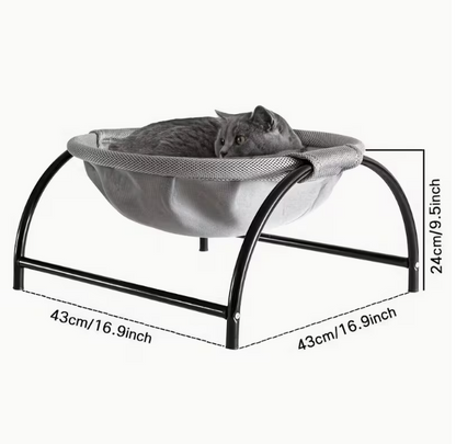 🐾 Pawzenni™ Verhoogde Comfort Kattenmand